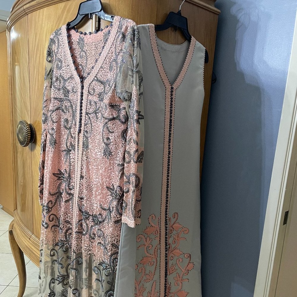 Stunning   Moroccan Takchita Kaftan caftan Dress   Custom Made